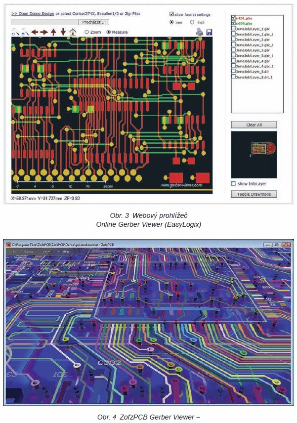 Prohlížeče dat formátů Gerber, X2, ODB++ a IPC2581 2